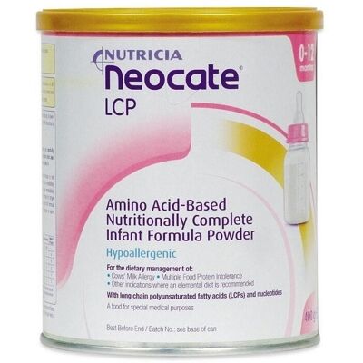 Nutricia Neocate LCP 0-12 Infant 400g Nutricia Neocate LCP 0-12 Infant 400g