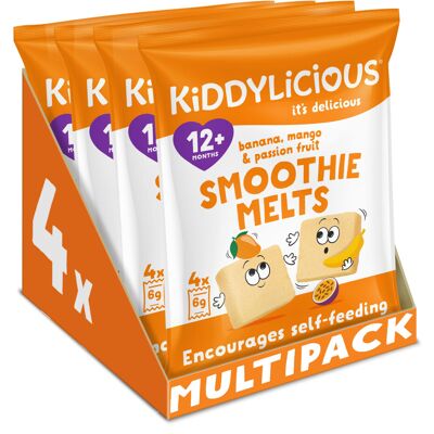 Kiddylicious Banana Mango Passionfruit Smoothie Melts Delicious Snacks fo Kiddylicious Banana Mango Passionfruit Smoothie Melts Delicious Snacks fo
