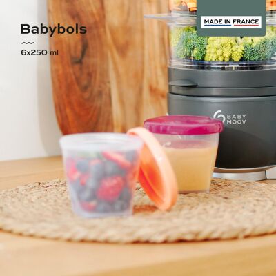 Babymoov Babybols Airtight Baby Food Storage Containers Weaning Pots M Babymoov Babybols Airtight Baby Food Storage Containers Weaning Pots M