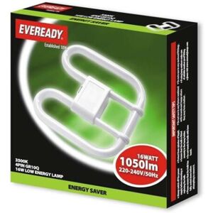 Eveready 2d Lamp 240v 16w 4pin 3500k Eveready 2d Lamp 240v 16w 4pin 3500k