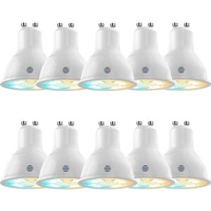 HIVE Active Light Cool to Warm White Bulb - GU10, Pack of 10, White HIVE Active Light Cool to Warm White Bulb - GU10, Pack of 10, White