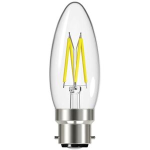 Energizer LED Bulb - S12868 - Warm White - 470 lm - 4W - Candle - Non-Dimmable Energizer LED Bulb - S12868 - Warm White - 470 lm - 4W - Candle - Non-Dimmable