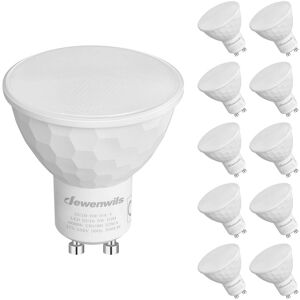 DEWENWILS Dimmable GU10 LED Bulbs, 5W(50W Halogen Replacement), 6000K Cool White DEWENWILS Dimmable GU10 LED Bulbs, 5W(50W Halogen Replacement), 6000K Cool White