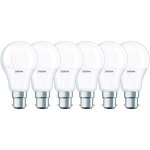 OSRAM LED Bulb/Socket B22, 9 W Equivalent 60 W/Classic Shape/Frosted Warm White OSRAM LED Bulb/Socket B22, 9 W Equivalent 60 W/Classic Shape/Frosted Warm White