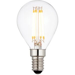 Loops LED Filament Lamp Bulb 4W Golf Shaped E14 LED Clear Glass 2700k Warm White Loops LED Filament Lamp Bulb 4W Golf Shaped E14 LED Clear Glass 2700k Warm White