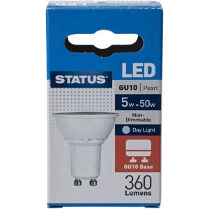 Status GU10 LED 5w Day Light Non Dimmable 5035816 Status GU10 LED 5w Day Light Non Dimmable 5035816