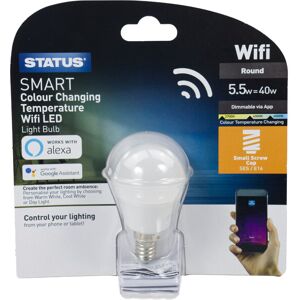 Status Smart Alexa Google Assistant Dimmable 5.5w Cool Warm DayLight SES LED Status Smart Alexa Google Assistant Dimmable 5.5w Cool Warm DayLight SES LED