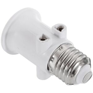 Unbranded AC100-240V 4A E27 ABS EU Plug Connector Accessories LED Bulb Adapter L Unbranded AC100-240V 4A E27 ABS EU Plug Connector Accessories LED Bulb Adapter L