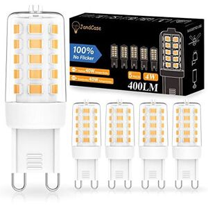 JandCase G9 LED Light Bulbs, 4W G9 Capsule Bulbs, Equivalent to 40W G9 Halogen Bulbs, War JandCase G9 LED Light Bulbs, 4W G9 Capsule Bulbs, Equivalent to 40W G9 Halogen Bulbs, War