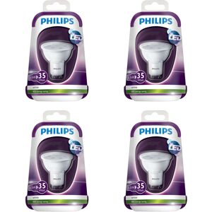 Philips 35W GU10 ** 4 Pack ** Bulbs 3000K White Philips 35W GU10 ** 4 Pack ** Bulbs 3000K White