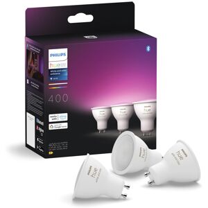 Philips Hue GU10 ? Smart Spotlight ? (3-Pack) White and Colour Ambiance Philips Hue GU10 ? Smart Spotlight ? (3-Pack) White and Colour Ambiance