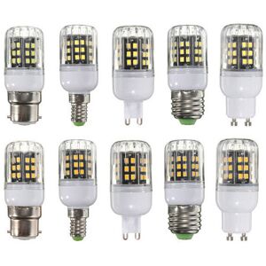 GreenZech (Warm White, G9) E27/E14/B22/G9/GU10 10W 42 LED 2835 SMD Cover Corn Light Lamp B GreenZech (Warm White, G9) E27/E14/B22/G9/GU10 10W 42 LED 2835 SMD Cover Corn Light Lamp B