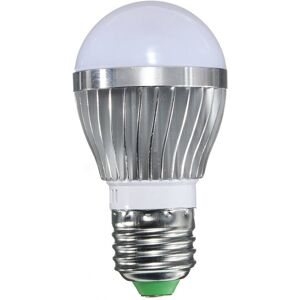 GreenZech (White, E27) E27 B22 5W Dimmable 6 SMD5730 LED Bayonet Edison Bulb Lamp Globe L GreenZech (White, E27) E27 B22 5W Dimmable 6 SMD5730 LED Bayonet Edison Bulb Lamp Globe L