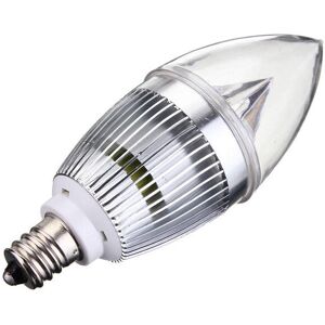 GreenZech (Cool White, E12) E27 E14 B22 E12 6W LED Chandelier Candle Light Bulb 85-265V GreenZech (Cool White, E12) E27 E14 B22 E12 6W LED Chandelier Candle Light Bulb 85-265V