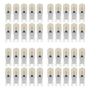 Unbranded 40 X G9 5W LED Bulb Replace Light Lamps AC220-240V, Warm white Unbranded 40 X G9 5W LED Bulb Replace Light Lamps AC220-240V, Warm white