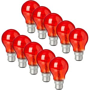 Status Incandescent GLS Fireglow Light Bulb 60 watt Large Bayonet Cap Pack Status Incandescent GLS Fireglow Light Bulb 60 watt Large Bayonet Cap Pack