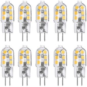 Unbranded 20W Halogen Replacement Bulbs, G4 Base, 12V G4 LED Bulbs, 10 Pack - HAO Unbranded 20W Halogen Replacement Bulbs, G4 Base, 12V G4 LED Bulbs, 10 Pack - HAO