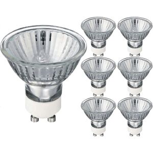 Unbranded GU10 Halogen Bulbs 35W 220-240V 2700K Warm White Dimmable Pack of 6 [Energy Clas Unbranded GU10 Halogen Bulbs 35W 220-240V 2700K Warm White Dimmable Pack of 6 [Energy Clas