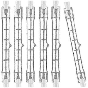Unbranded R7s Halogen Bulb 118mm 200W 230V Halogen Rod R7s Halogen Bulb Dimmable Pack of 6 Unbranded R7s Halogen Bulb 118mm 200W 230V Halogen Rod R7s Halogen Bulb Dimmable Pack of 6