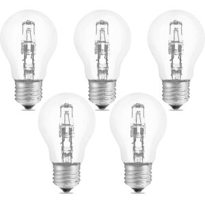 Unbranded E27 A55 42W Dimmable Halogen Bulb, AC 220-240V, 650lm, Warm White 2700K, Clear, Unbranded E27 A55 42W Dimmable Halogen Bulb, AC 220-240V, 650lm, Warm White 2700K, Clear,