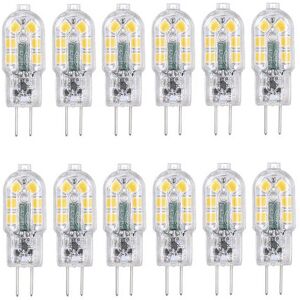 Unbranded G4 Led Bulb, 12V 3W, Warm White 3000K, Equivalent to a 30W Halogen Lamp, 12 Pack Unbranded G4 Led Bulb, 12V 3W, Warm White 3000K, Equivalent to a 30W Halogen Lamp, 12 Pack