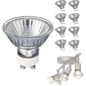 Kikidex (5 pcs, 230V-35W) Gu10 35 Watt Halogen Reflector Light Bulb Warm White Dimmable, Kikidex (5 pcs, 230V-35W) Gu10 35 Watt Halogen Reflector Light Bulb Warm White Dimmable,