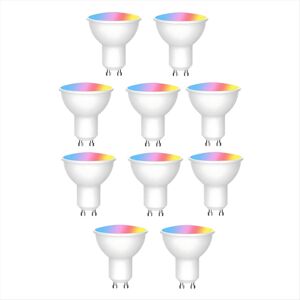 Unbranded 10PCS Tuya WiFi GU10 Smart LED Light Bulb Dimmable 6W 220V Life App Control Spot Unbranded 10PCS Tuya WiFi GU10 Smart LED Light Bulb Dimmable 6W 220V Life App Control Spot