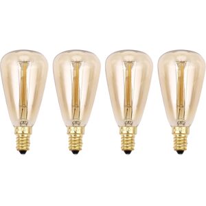 Unbranded 4X Vintage Edison Bulbs E14 220V ST48 Incandescent 25W 40W 60W Filament Retro Li Unbranded 4X Vintage Edison Bulbs E14 220V ST48 Incandescent 25W 40W 60W Filament Retro Li