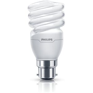 Philips Tornado Compact Fluorescent Spiral Light Bulb (B22 Bayonet Cap), 15 W - Philips Tornado Compact Fluorescent Spiral Light Bulb (B22 Bayonet Cap), 15 W -
