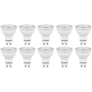 Sylvania GU10 LED Light Bulbs – 5W (50W Equivalent), 345 Lumen, Warm White (3000 Sylvania GU10 LED Light Bulbs – 5W (50W Equivalent), 345 Lumen, Warm White (3000