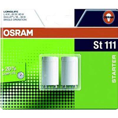 OSRAM Starter 111 Long-life / For independent connection of fluorescent tubes / OSRAM Starter 111 Long-life / For independent connection of fluorescent tubes /