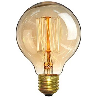 Perfet 1pc 40W E26/E27 G80 Warm White 2200-2700 K Retro Dimmable Decorative Incandescen Perfet 1pc 40W E26/E27 G80 Warm White 2200-2700 K Retro Dimmable Decorative Incandescen