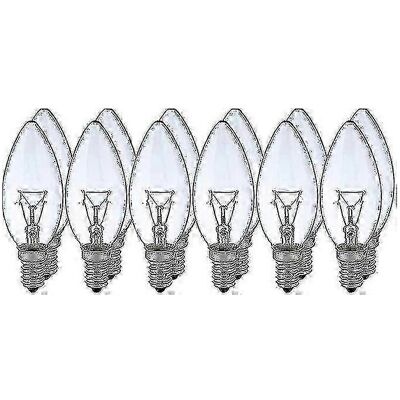 Unbranded Pack of 12 40W E14 Clear White Classic Incandescent Light Bulbs. Unbranded Pack of 12 40W E14 Clear White Classic Incandescent Light Bulbs.