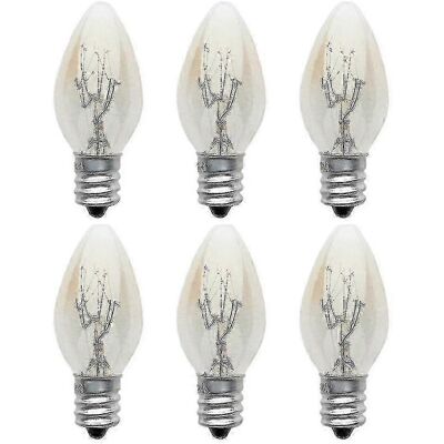 Unbranded 10 Pack E12 220V-240V 10W C7 Warm White Filament Incandescent/Tungsten Bulb Cand Unbranded 10 Pack E12 220V-240V 10W C7 Warm White Filament Incandescent/Tungsten Bulb Cand