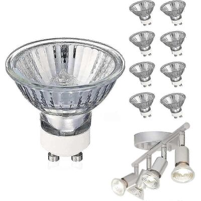 Kikidex (5 pcs, 230V-35W) Gu10 35 Watt Halogen Reflector Light Bulb Warm White Dimmable, Kikidex (5 pcs, 230V-35W) Gu10 35 Watt Halogen Reflector Light Bulb Warm White Dimmable,
