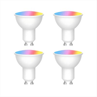 Exogio Tuya WiFi GU10 Smart LED Light Bulb Dimmable 6W 220V Life App Control Spotlight Exogio Tuya WiFi GU10 Smart LED Light Bulb Dimmable 6W 220V Life App Control Spotlight