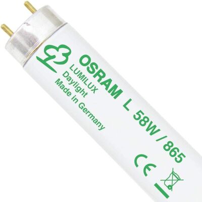 Osram - Triphosphor Fluorescent Tube 58W 865 Cool Light Osram Osram - Triphosphor Fluorescent Tube 58W 865 Cool Light Osram