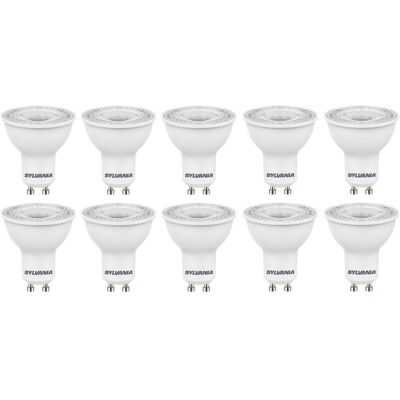 Sylvania GU10 LED Light Bulbs – 5W (50W Equivalent), 345 Lumen, Warm White (3000 Sylvania GU10 LED Light Bulbs – 5W (50W Equivalent), 345 Lumen, Warm White (3000