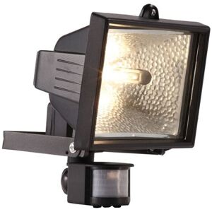Powermaster Eco Halogen PIR Floodlight - Black - 400W Powermaster Eco Halogen PIR Floodlight - Black - 400W