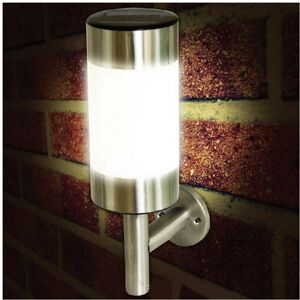 Unbranded 4 x Solar Powered Outdoor Garden W Stainless Steel Up Down Wall Lights Unbranded 4 x Solar Powered Outdoor Garden W Stainless Steel Up Down Wall Lights