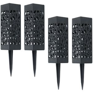 Unbranded 4x Solar Powered LED Outdoor Yard Path Lighting Garden Lights Post - Garden Lights Unbranded 4x Solar Powered LED Outdoor Yard Path Lighting Garden Lights Post - Garden Lights