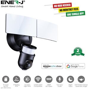Ener-J Wi-Fi Outdoor Security Kit - HD Camera, Floodlight, 2-Way Audio Ener-J Wi-Fi Outdoor Security Kit - HD Camera, Floodlight, 2-Way Audio