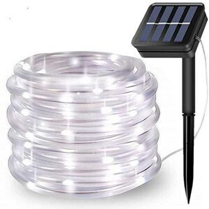 FANSIR Solar String Lights Outdoor Rope Lights, 8 Modes 100 LED Solar Powered Ou FANSIR Solar String Lights Outdoor Rope Lights, 8 Modes 100 LED Solar Powered Ou