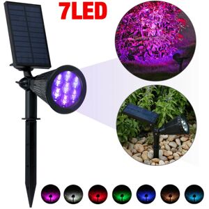 Unbranded Waterproof 7 LED Solar Panel Power Flood Lights Garden Lawn Spot light Unbranded Waterproof 7 LED Solar Panel Power Flood Lights Garden Lawn Spot light