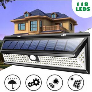 Unbranded Garden 118 LED Solar Power PIR Motion Sensor Wall Light Security Lamps Unbranded Garden 118 LED Solar Power PIR Motion Sensor Wall Light Security Lamps