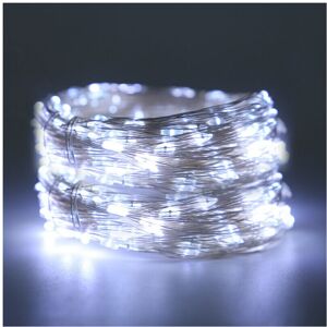Unbranded (White) 20m LED Copper Wire Solar String Lights Fairy Garden Unbranded (White) 20m LED Copper Wire Solar String Lights Fairy Garden