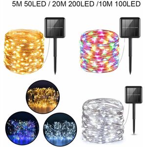 Brand: Ranpoo (20M, Warm White) 10M 20M Outdoor LED Solar String Lights Garden Decor Brand: Ranpoo (20M, Warm White) 10M 20M Outdoor LED Solar String Lights Garden Decor