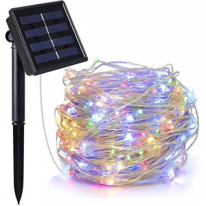 Unbranded (colored, 10M 100LED 8Mode) Solar Power String Fairy Lights 5 / 10 / 20 / 30 met Unbranded (colored, 10M 100LED 8Mode) Solar Power String Fairy Lights 5 / 10 / 20 / 30 met