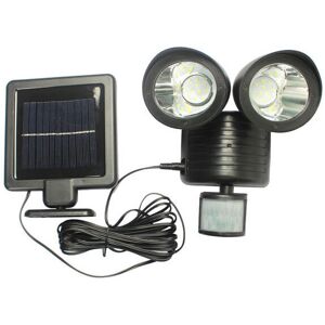 Unbranded 22 LED Solar Powered Double Head Motion Sensor White Light Wall Lamp Outdoor Sec Unbranded 22 LED Solar Powered Double Head Motion Sensor White Light Wall Lamp Outdoor Sec