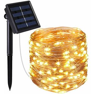 Ranpo 10 M 100 LED Solar Powered Warm White String Fairy Lights Ranpo 10 M 100 LED Solar Powered Warm White String Fairy Lights
